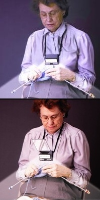 Knitting Light | Quilting Light | Needlework Light | Beam N Read LED 6 Deluxe Hands Free Light